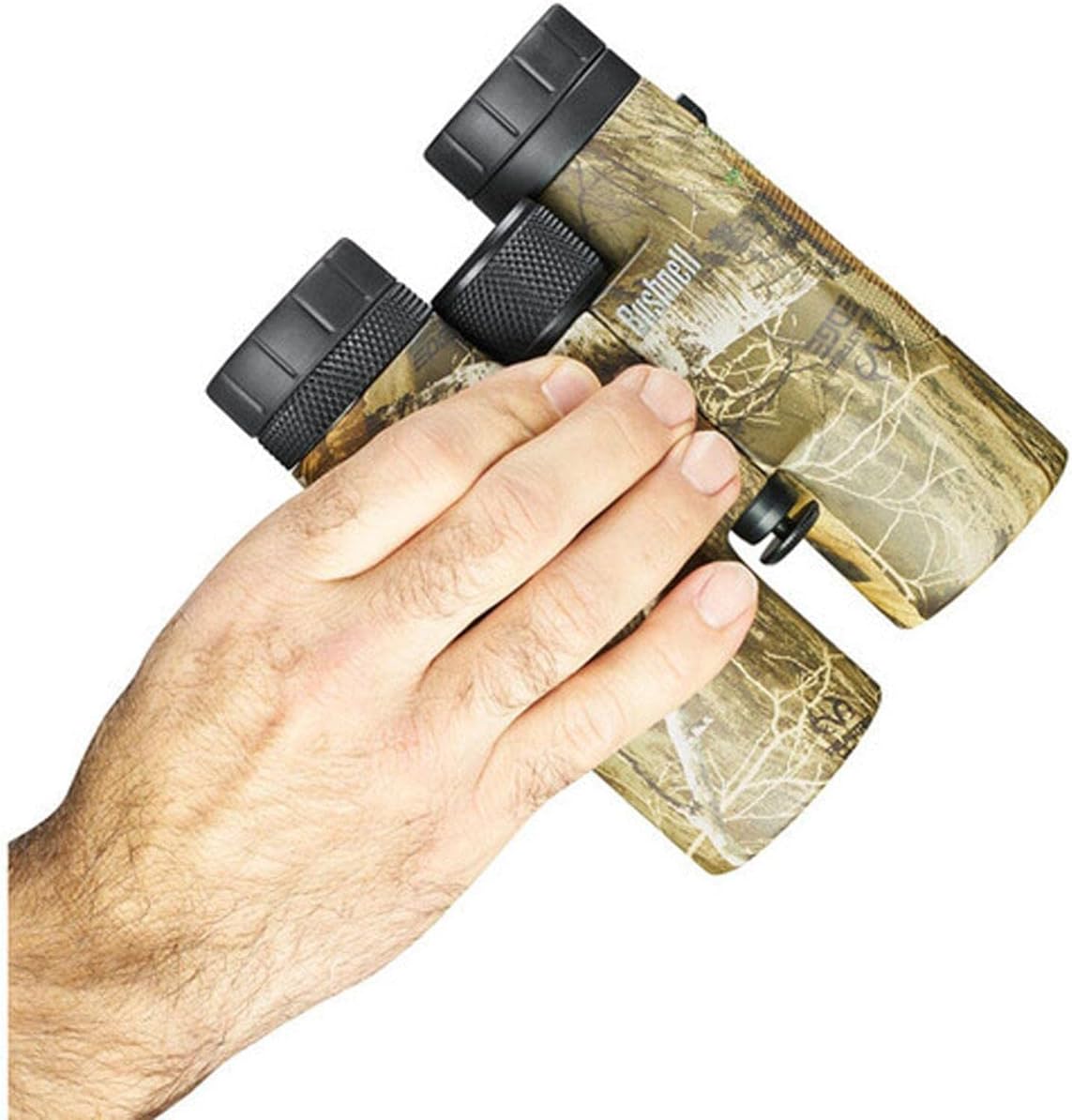 Bushnell Powerview 10x42 BoneCollector Binoculars -All-Purpose Adult Binoculars for Hunting, Birdwatching, Travel, Fishing & More, Realtree Edge Camo