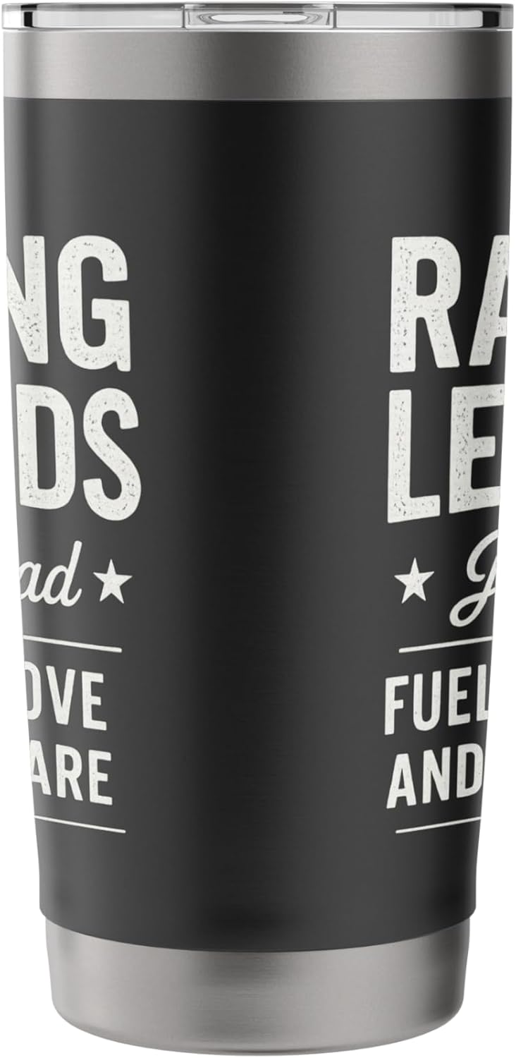 Raising Legendary Dad Lawn Care Father’s Day Tee Stainless Steel Insulated Tumbler