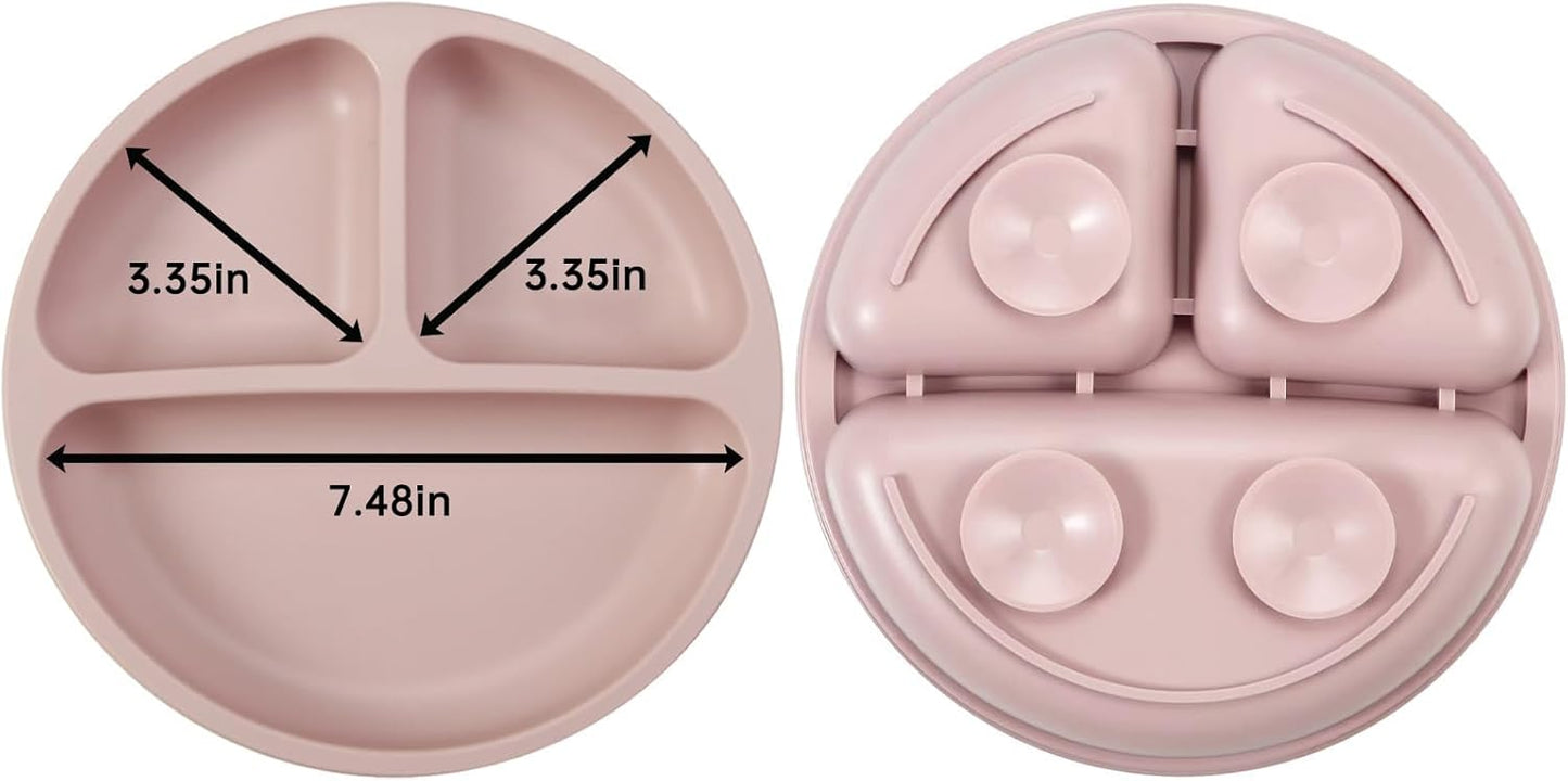 PandaEar Silicone Baby Feeding Set | 9PCS Baby Led Weaning Supplies Se