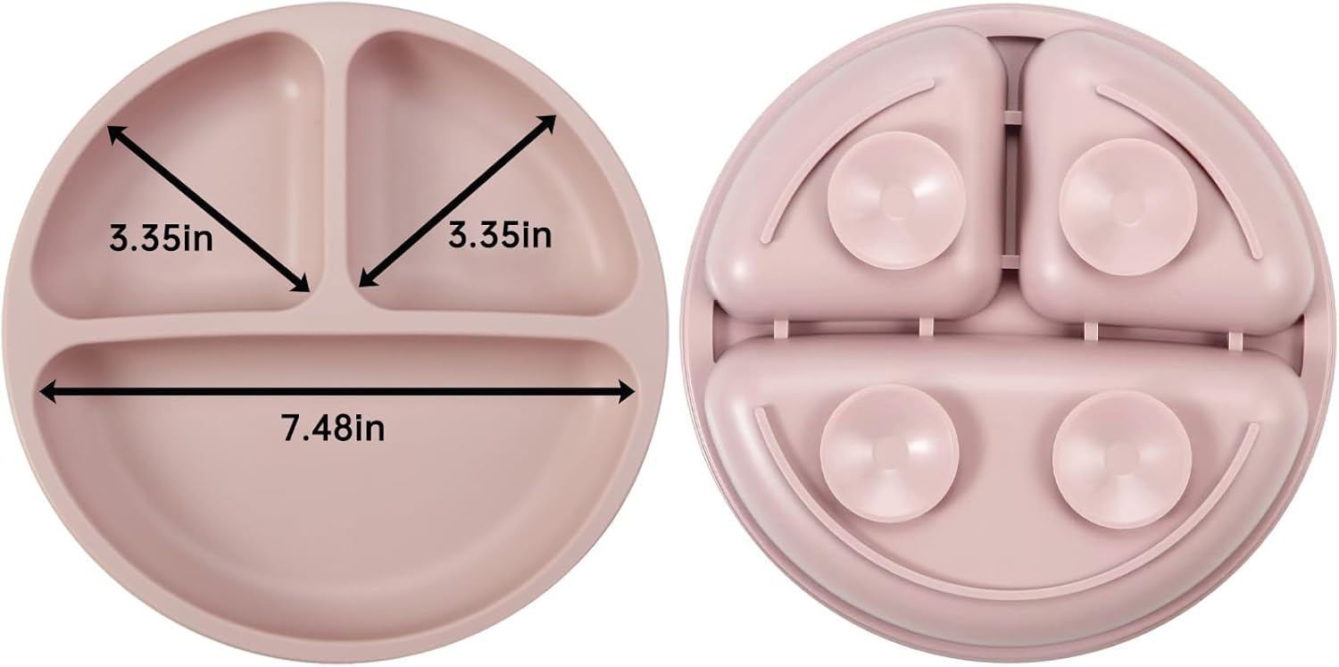 PandaEar Silicone Baby Feeding Set | 9PCS Baby Led Weaning Supplies Se