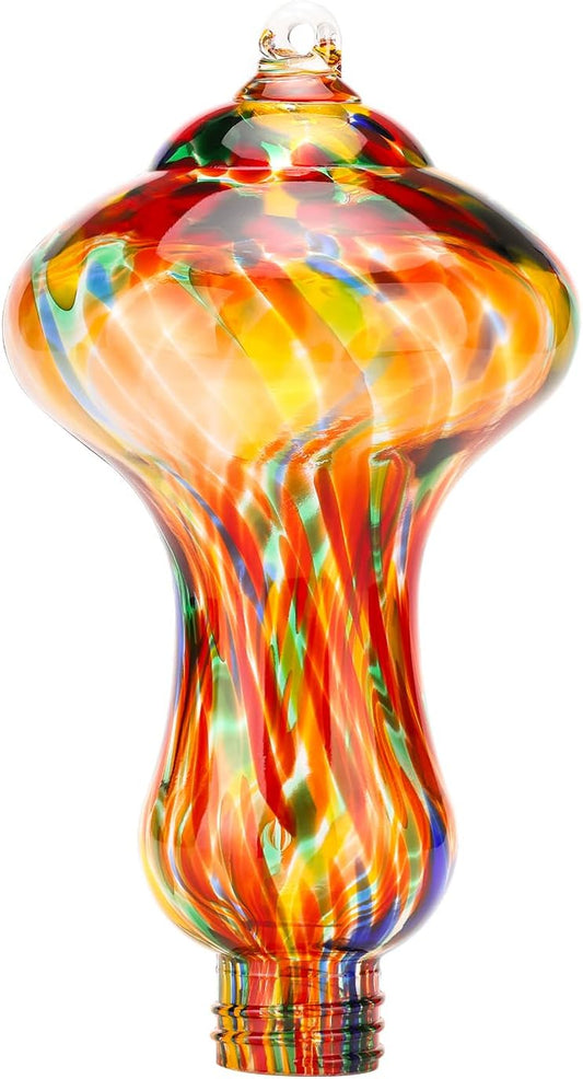 Glass Hummingbird Feeder Bottle