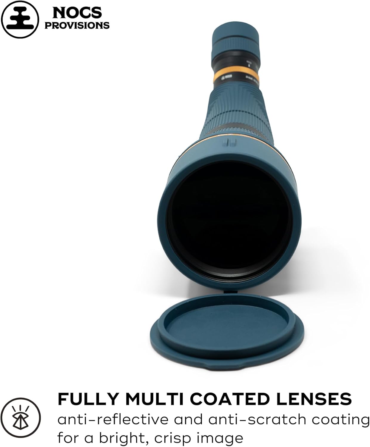 Nocs Provisions Long View 20-60x85mm Spotting Scope – Waterproof, Fogproof, Fully Multi-Coated Anti-Scratch Optics for Adults & Kids, Ideal for Wildlife & Landscape Viewing, Hunting & Outdoor Travel