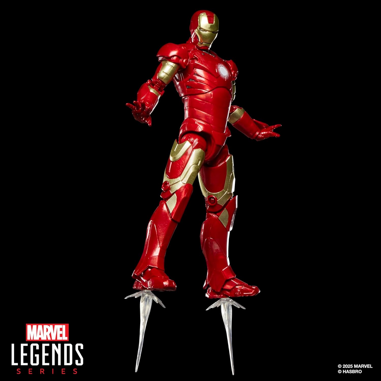Marvel Legends Series Iron Man Mark III, Iron Man Movie Collectible 6-