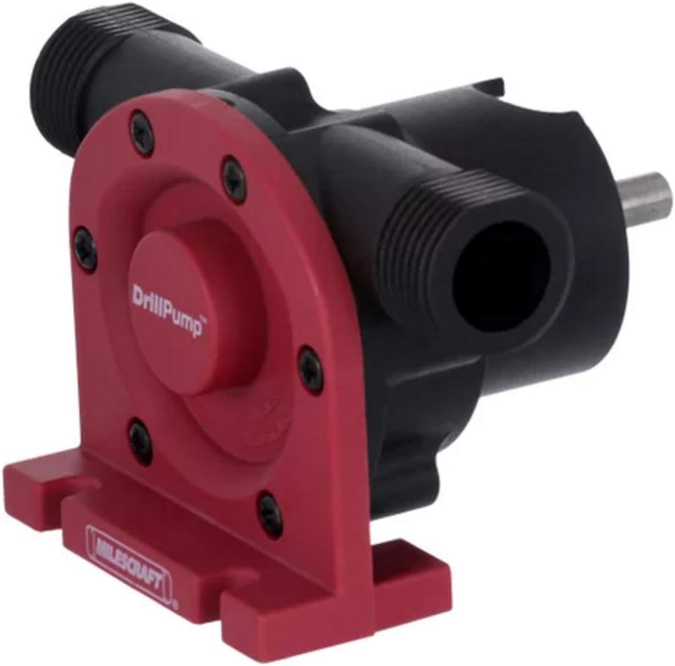 Milescraft 1314 DrillPump750 - Self Priming Water Pump Attachment for 