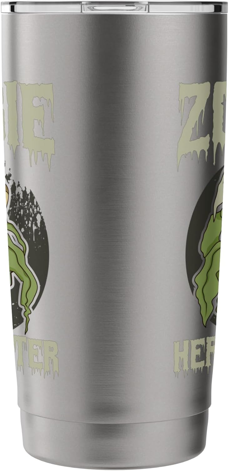 Zombie Head Planter Pot Garden Gardening Halloween Stainless Steel Insulated Tumbler