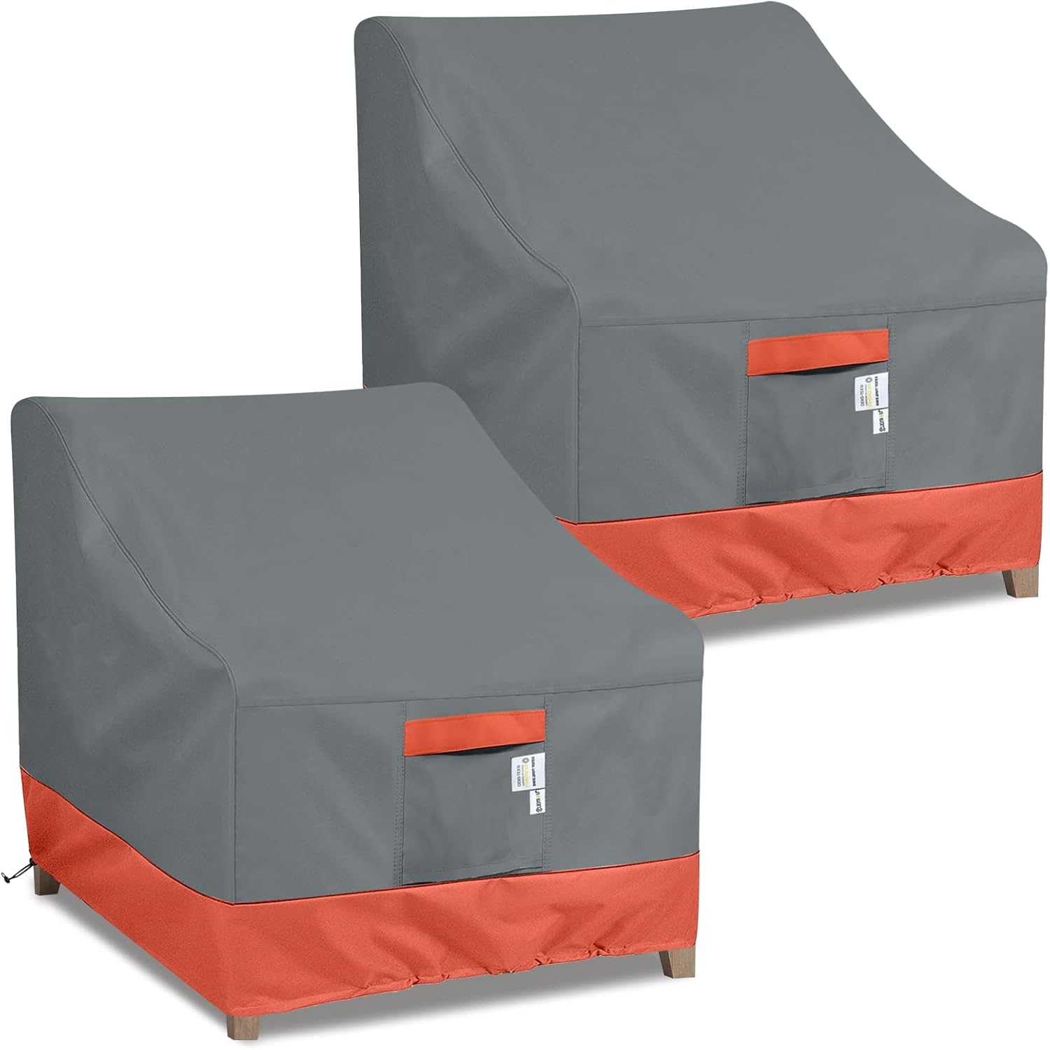 Outdoor Chair Covers Waterproof 600D Heavy Duty - All Weather Patio Fu