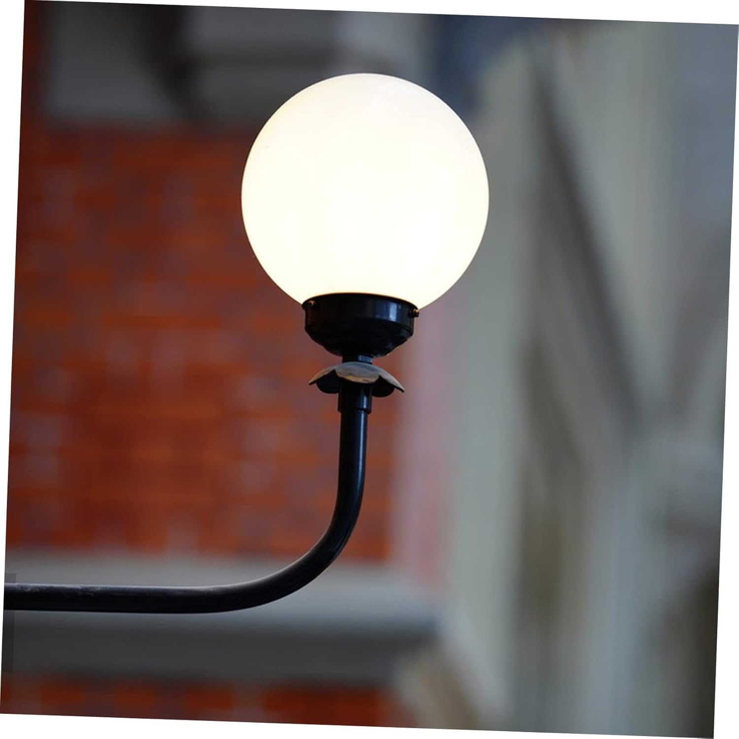 Acrylic Outdoor Globe Lampshade Replacement for Wall Lamp Waterproof L