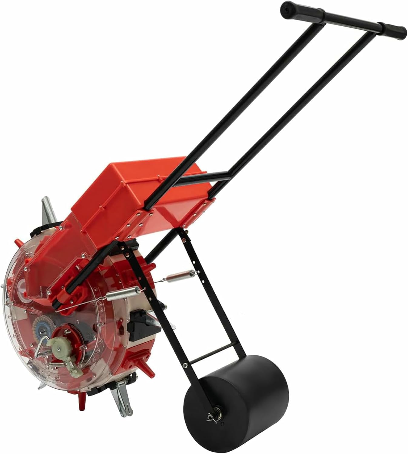 Manual Seed Planter Machine (10 Ports), Hand-Push Roller Seeder, Push Garden Seeder Agricultural Seeds Dispenser for Corn Soybean