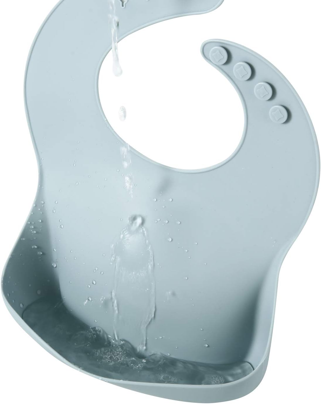 PandaEar Set of 3 Silicone Baby Bibs Waterproof, Soft, Unisex, 10-72 M