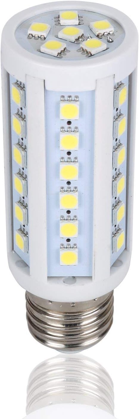 E26 Medium Screw Base Fitting LED Light Bulb DC 12V 20V Solar Grids Boat Fishing Lantern Navigation Low Volt Motor Home RV Yacht Bus Ferry Interior Camping Accent Lightings - Soft Warm White 3000K, 7W