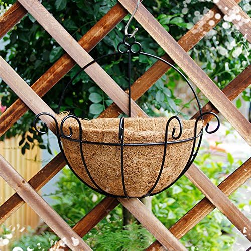 Home-organizer Tech Semicircular Hanging Planter Plants Hanging Basket