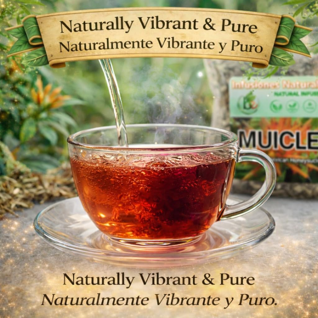 Muicle Herbal Tea (Mexican Honeysuckle) – 4 oz Loose Leaf – 100% Natur