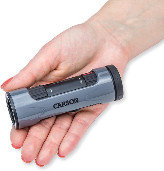 Carson MonoZoom 7-21x21mm Zoom Monocular (ZM-721),Gray, XX-Large