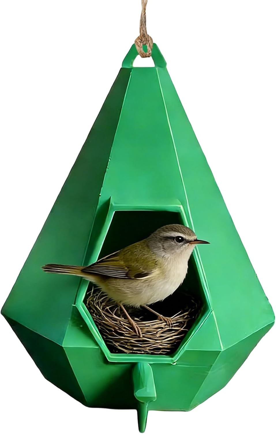 Outdoor Bird Feeder - Teardrop Hummingbird Habitat - Humming Bird Feeder | for Animal Pet Home Balcony Yard Garden Patio Indoor Outside Backyard