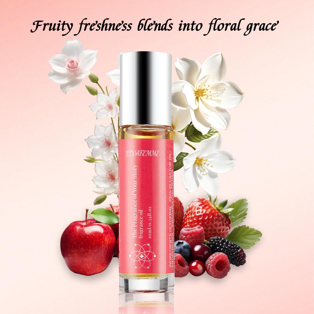Pheromones Perfumes for Women, Long Lasting Roll On Perfume Oil, Trave