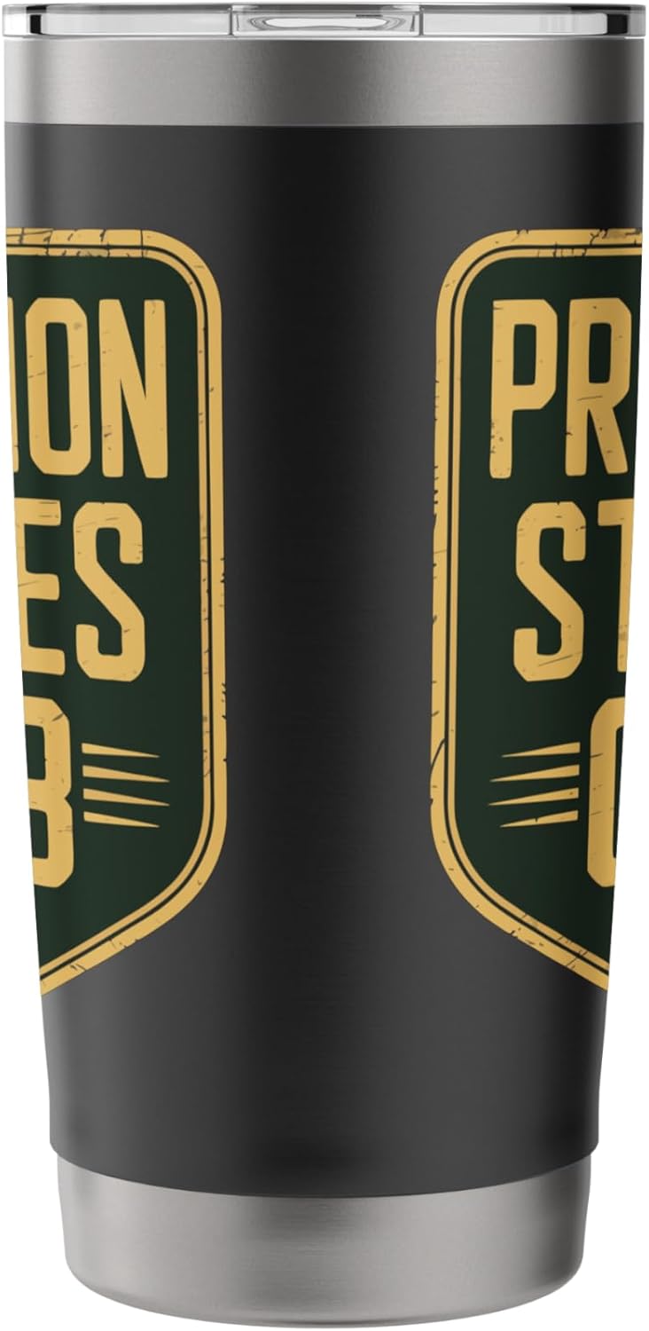 Lawn Striper Lawn Care Mowing Humor Lawn Mover Stainless Steel Insulated Tumbler