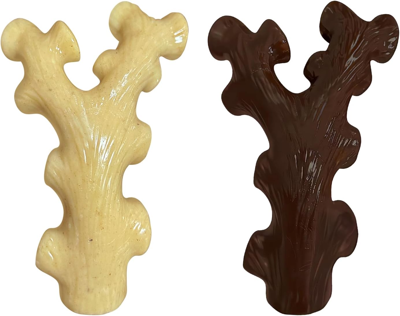 2 Pack Dog Chew Toys for Aggressive Chewers,Boredom and Stimulating Be