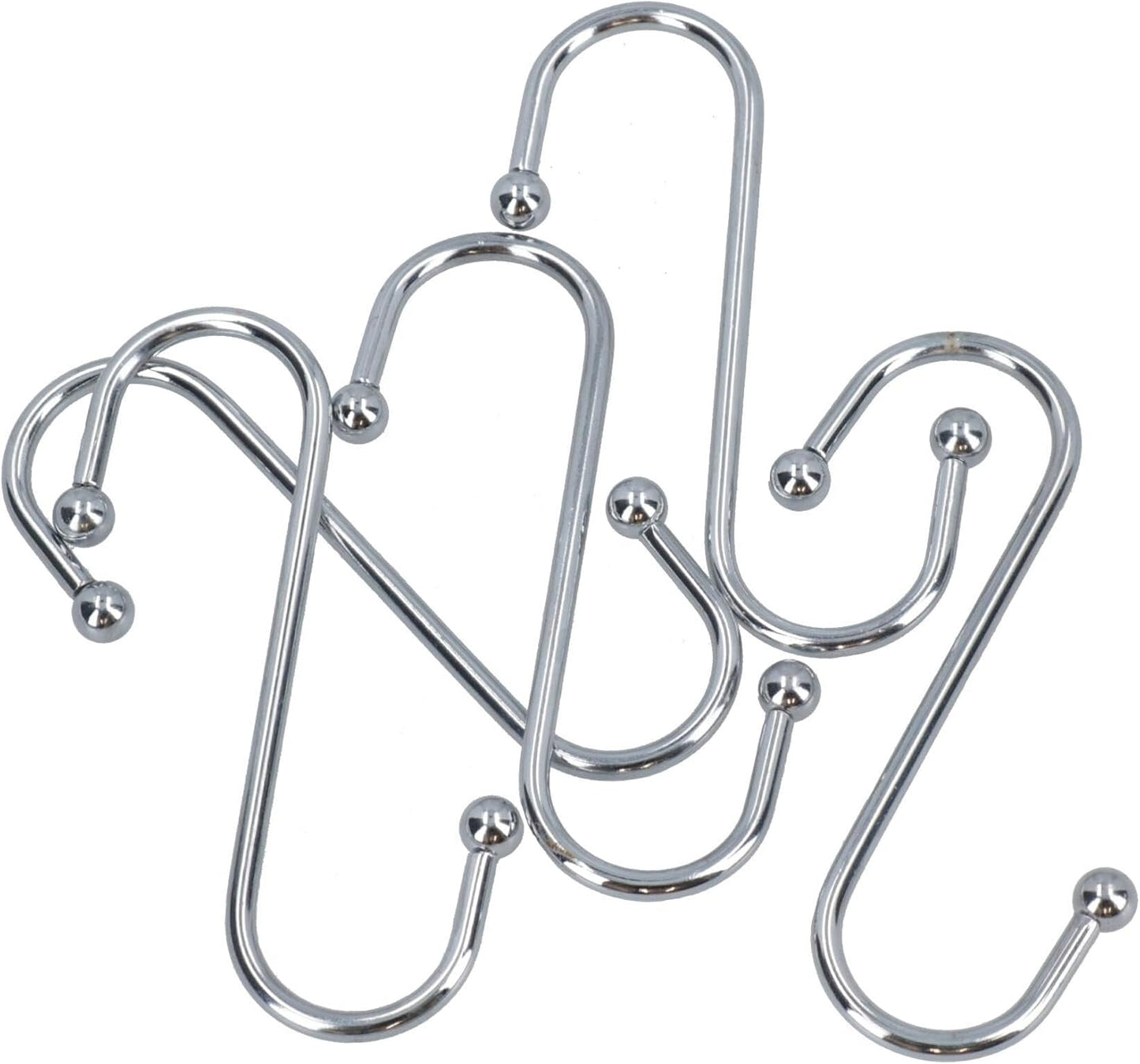 S Hook Stainless Steel for Home Kitchen Garden Garage Tools 5pc Set TE