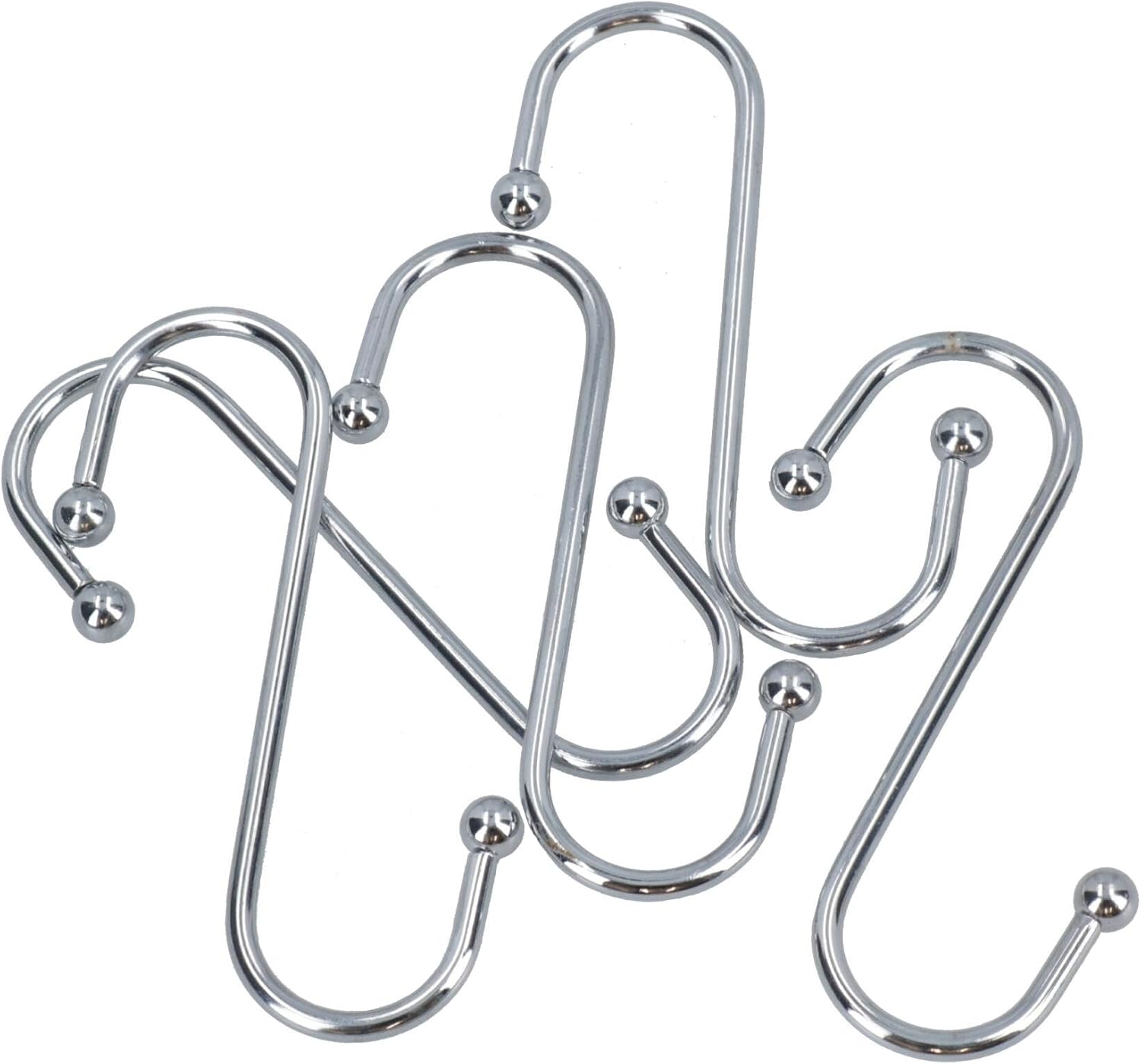 S Hook Stainless Steel for Home Kitchen Garden Garage Tools 5pc Set TE