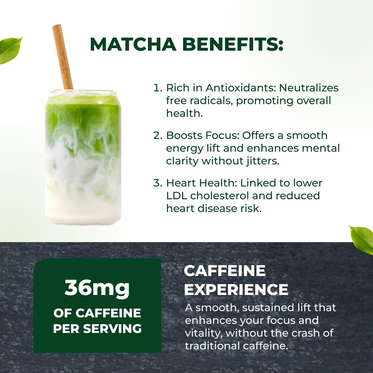 Tenzo Matcha Green Tea Powder - USDA Organic Premium Grade - Authentic Japanese Matcha Tea - Latte Powder - BetterBoost (1.06 Ounce)