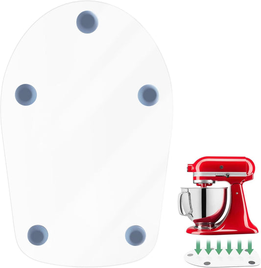 Mixer Slider Mat for KitchenAid 4.5 QT Tilt Head Stand Mixer, Sliding Tray Slider Pad for Kitchen Aid 4.5 Qt Stand Mixers Accessories, Clear