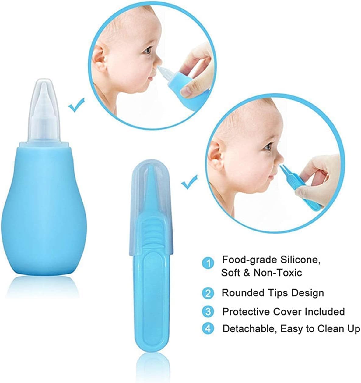 Baby Grooming Kit, Infant Safety Care Set with Hair Brush Comb Nail Cl