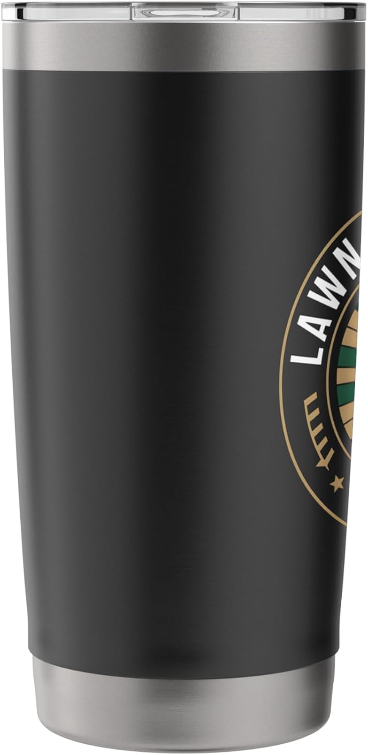 Lawn Enforcement Officer Lawn Mowing Stainless Steel Insulated Tumbler