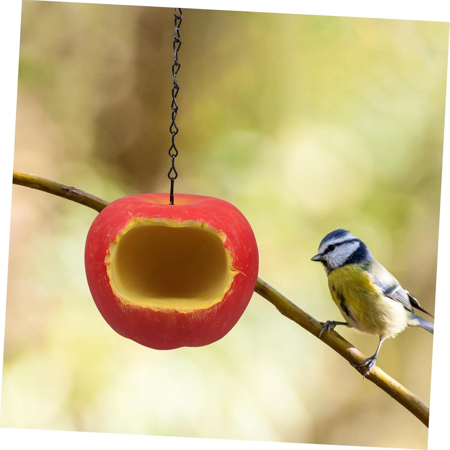Milisten Outdoor Hanging Bird Feeder and Construction for Garden Decor