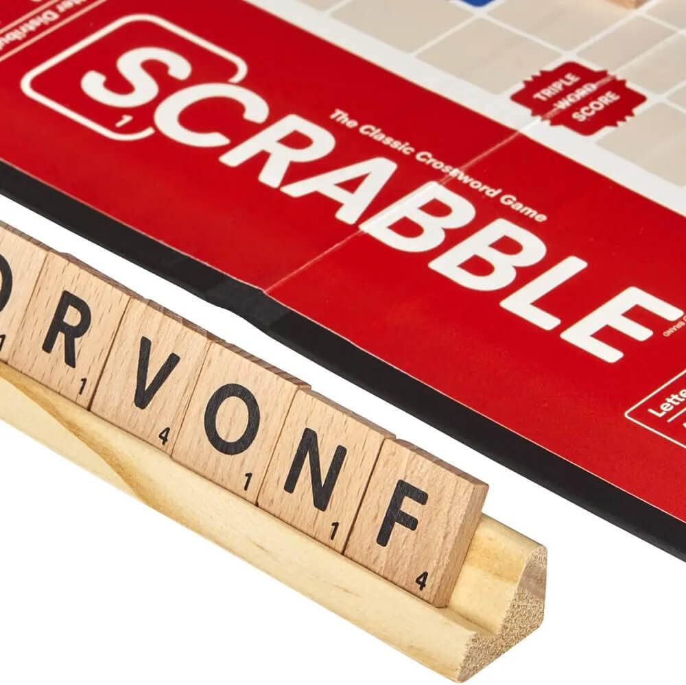 Hasbro Gaming Scrabble Board Game, Classic Word Games for Kids Ages 8 