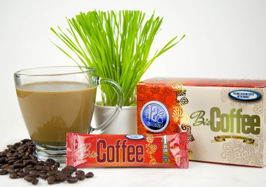 Bio Coffee- NEW! - First Organic Instant Non-dairy Alkaline Coffee (12