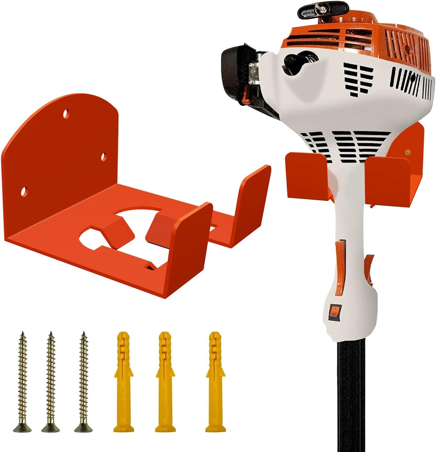 Weedeater Hanger Wall Mounted Grass Trimmer Rack Trimmer Rack Heavy Du