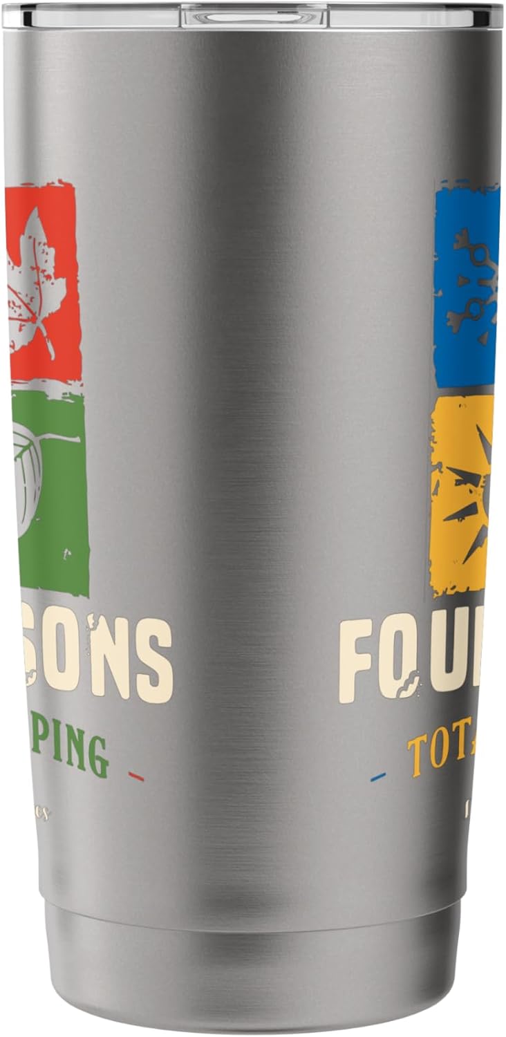 Four Season Total Landscaping Lawn Care Landscapers Stainless Steel Insulated Tumbler