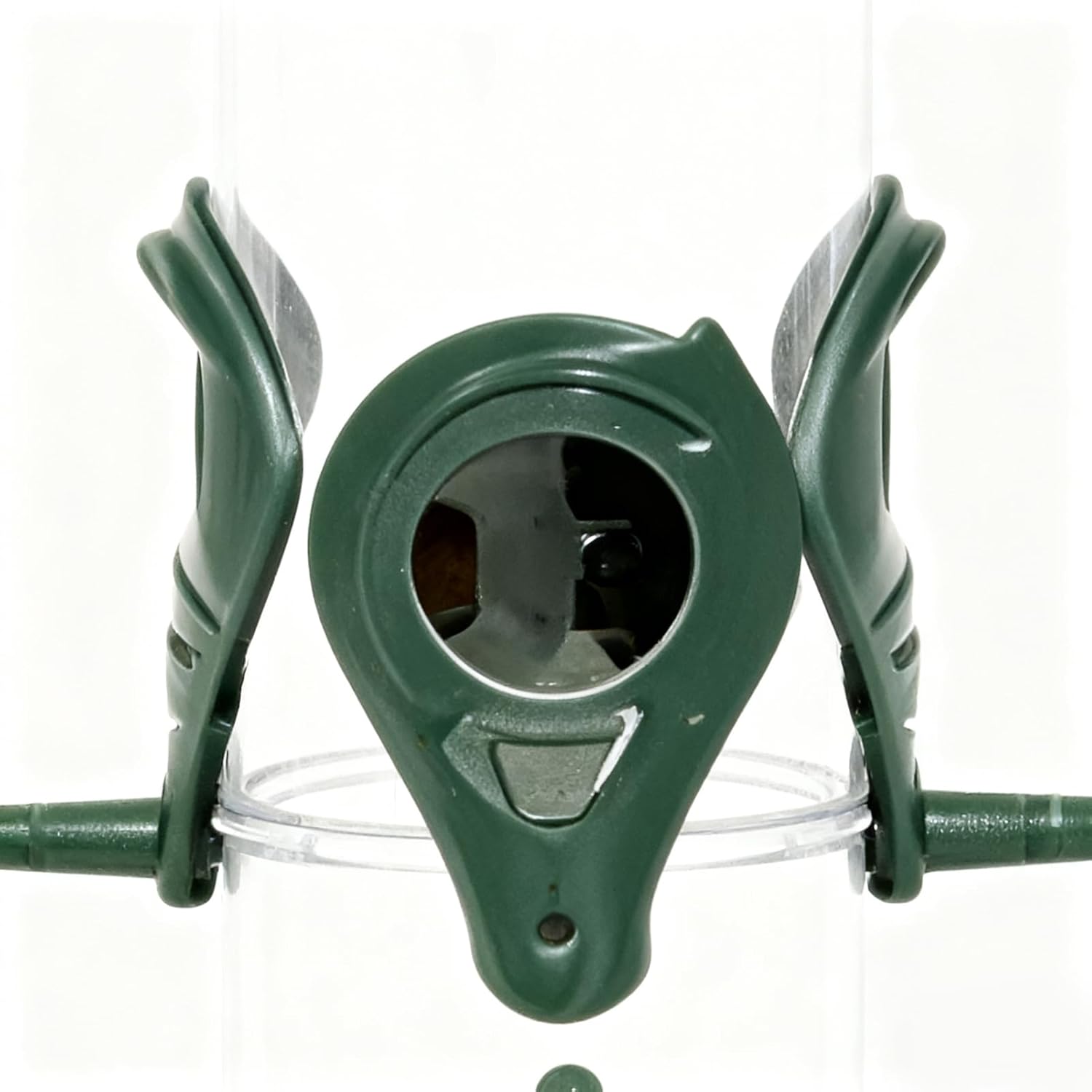Squirrel Proof Bird Feeder - Small Tube Clear Weatherproof for Easy Ou