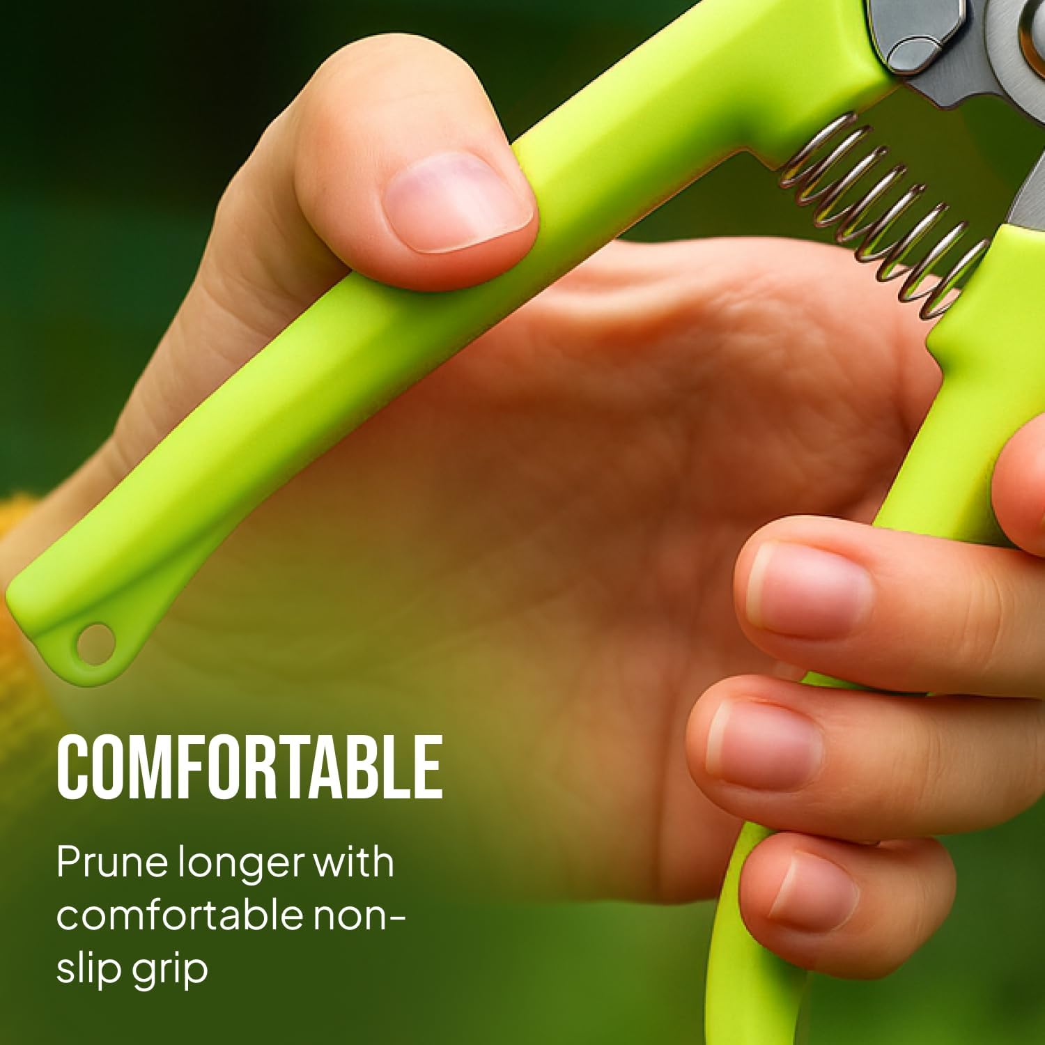 2-Pack Stainless Steel Gardening Scissors, Pruning Shears and Clippers