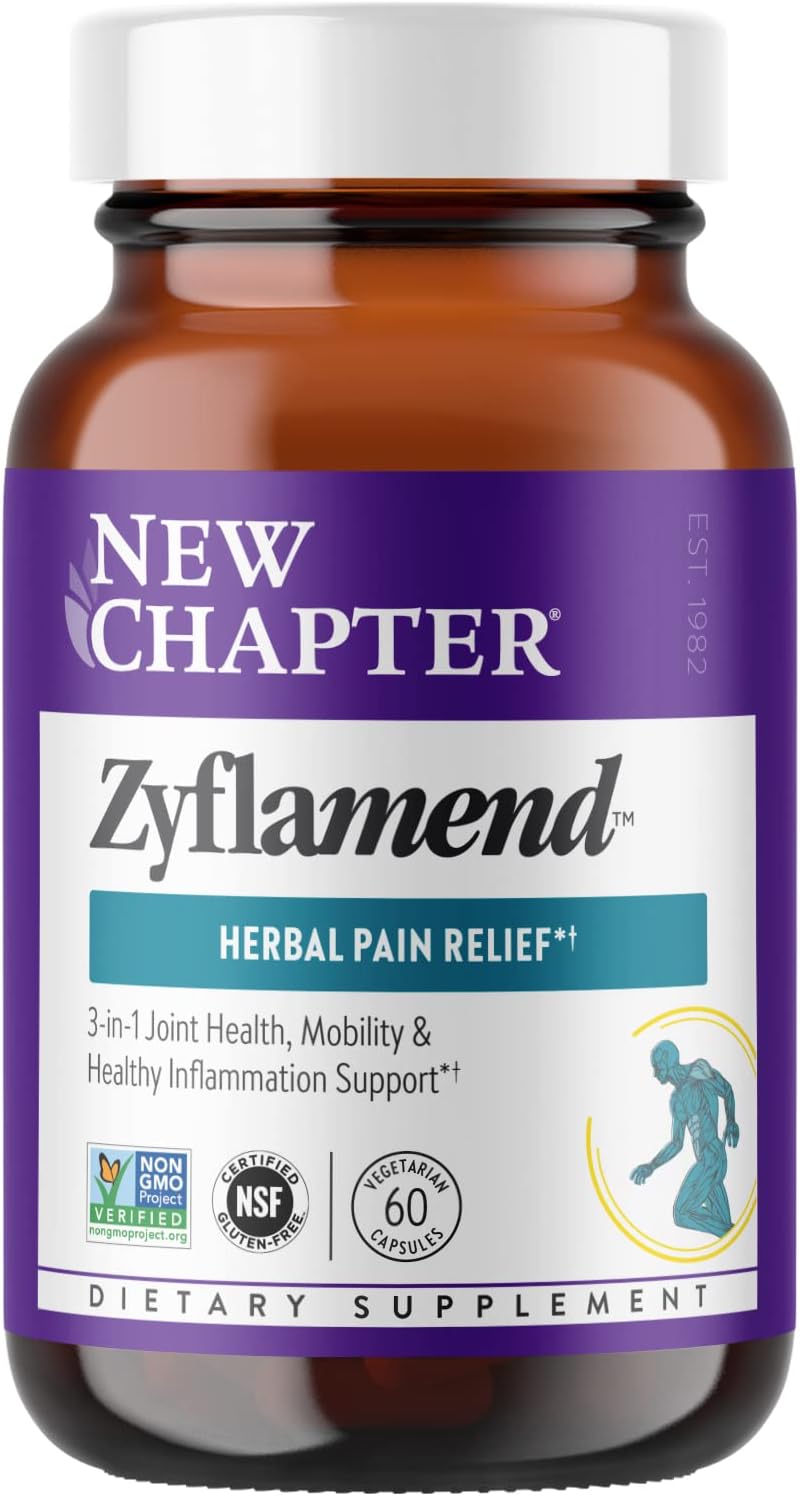 New Chapter Zyflamend™ Joint Supplement & Herbal Pain Relief – 10-in-1