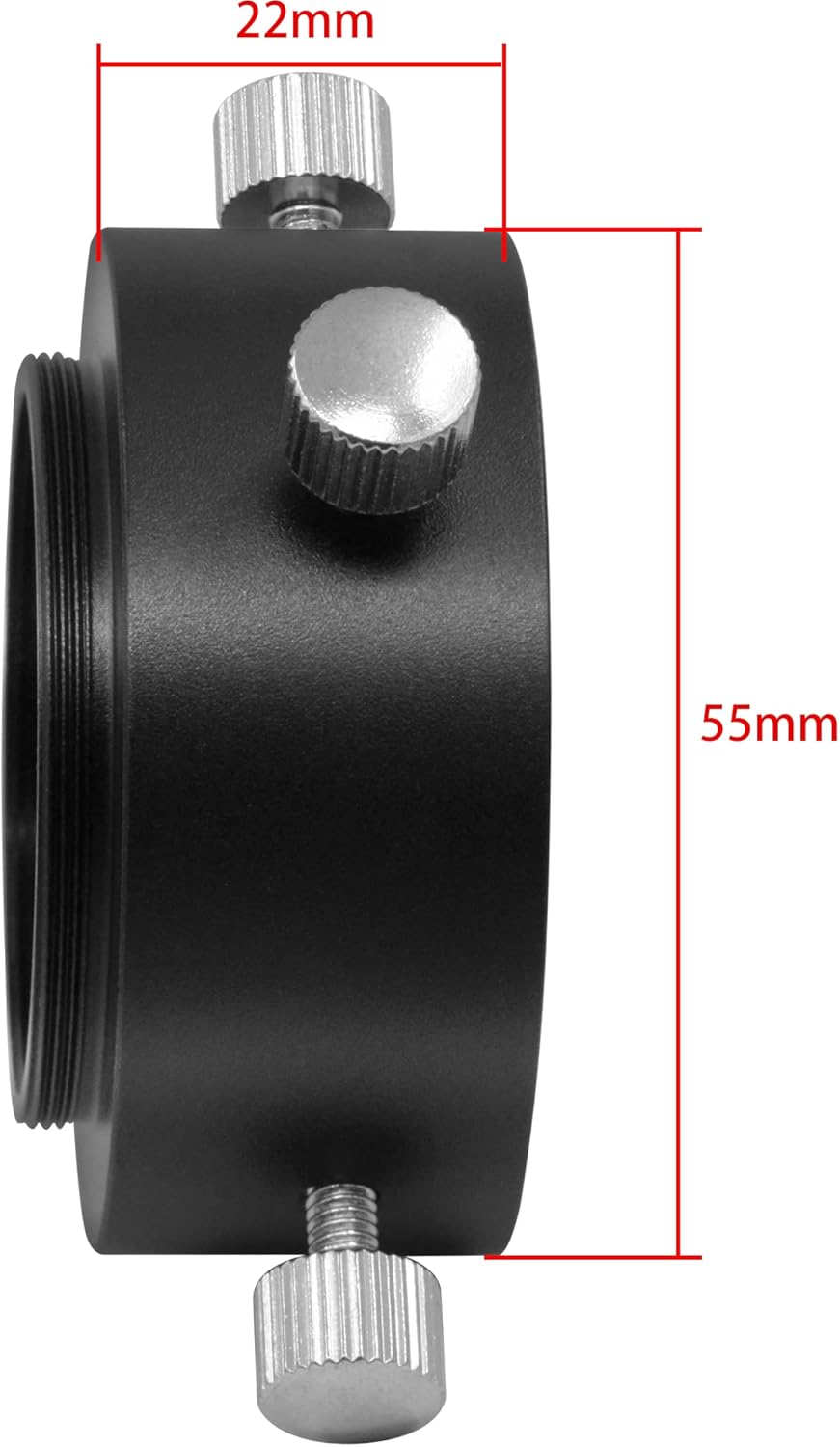 Universal T2 Camera Photo Adapter for Telescope and Spotting Scope - eyepieces Adaptor 36-42mm - Attach Your Camera or Smartphone to Suitable eyepieces