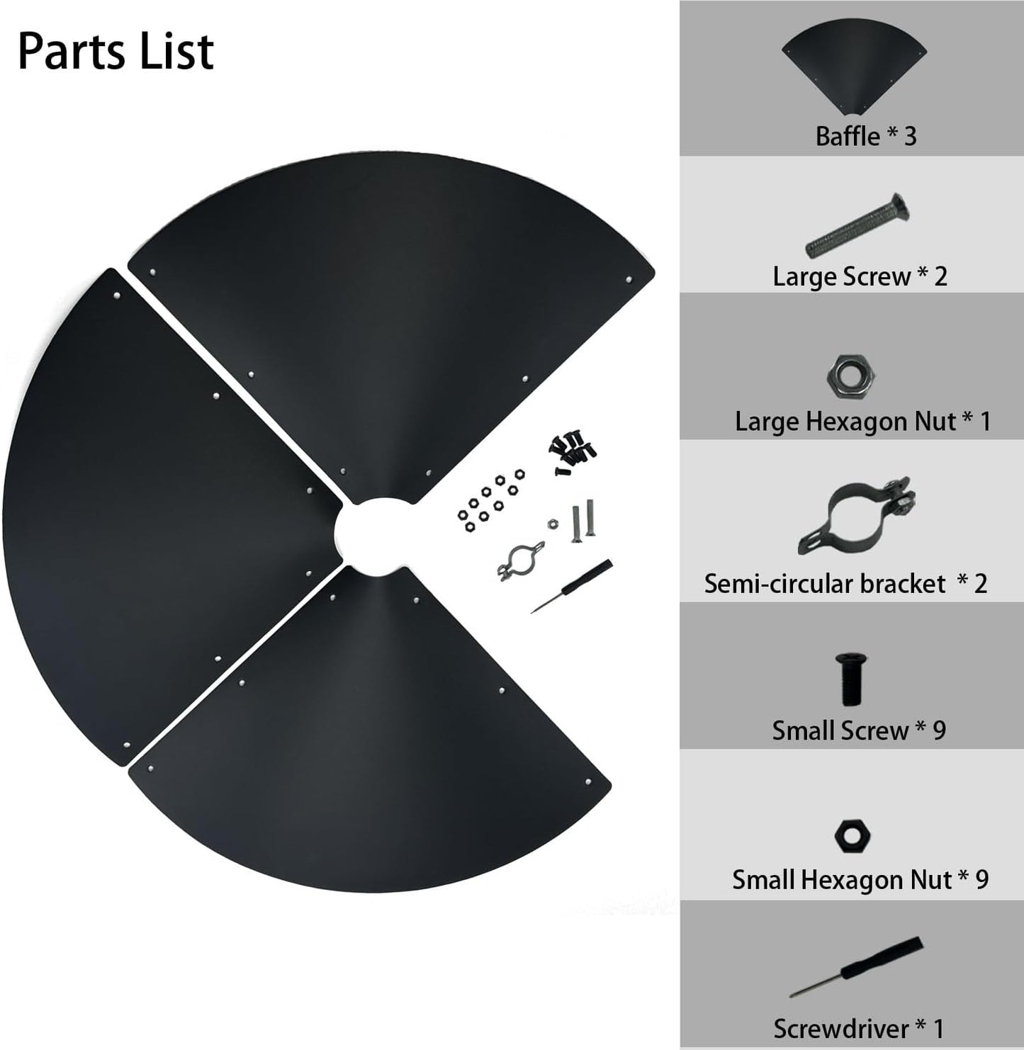 Squirrel baffle for bird feeders pole, squirrel proof cone for outdoor