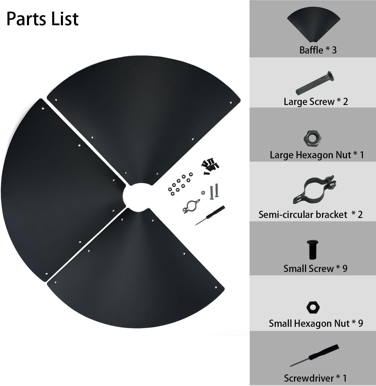 Squirrel baffle for bird feeders pole, squirrel proof cone for outdoor