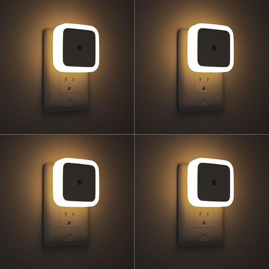 Sujeet Night Light, Night Lights Plug into Wall 4-Pack, Nightlight Plu