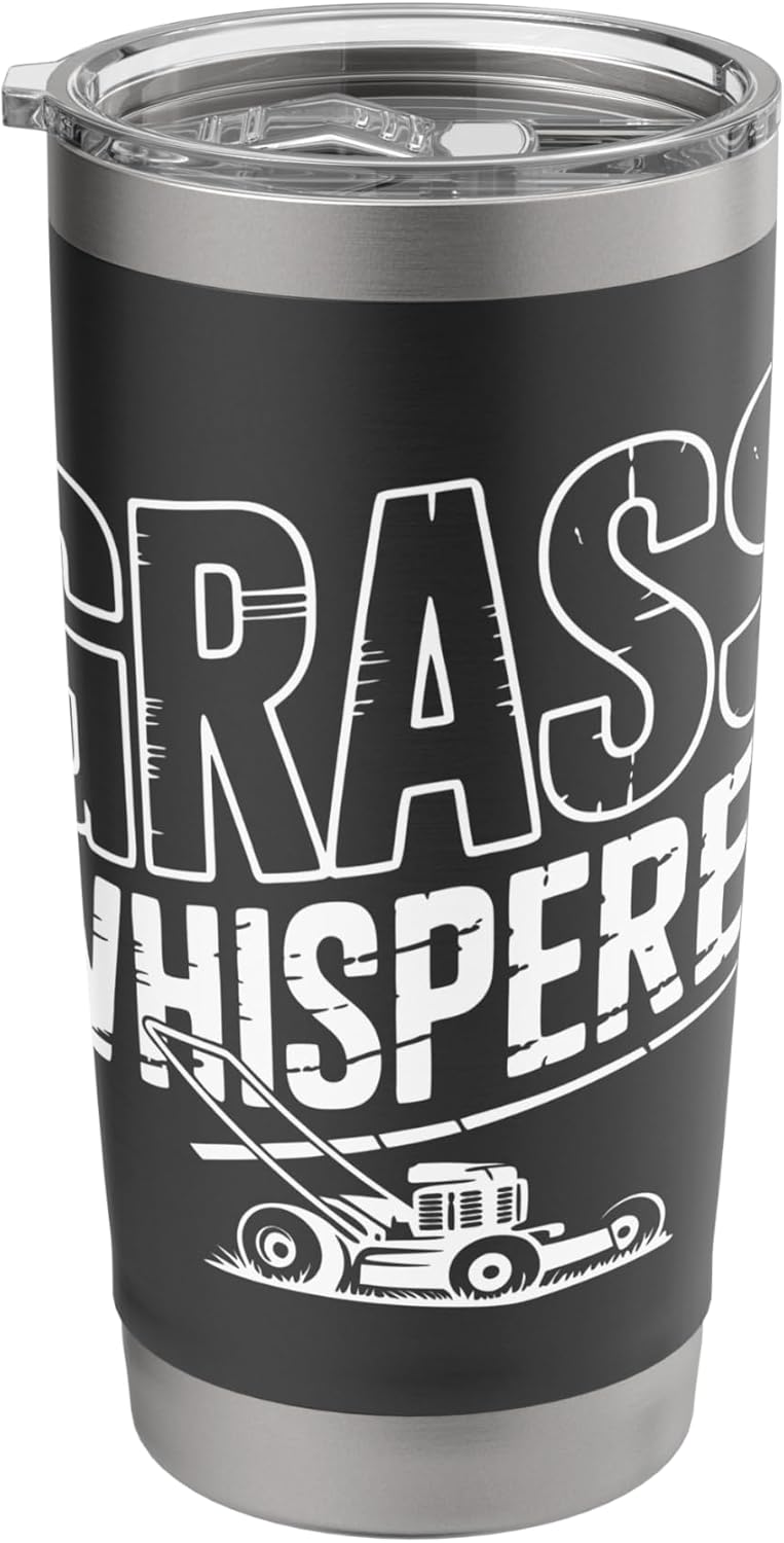 Lawn Mover Lawn Care Mowing Yard Stainless Steel Insulated Tumbler