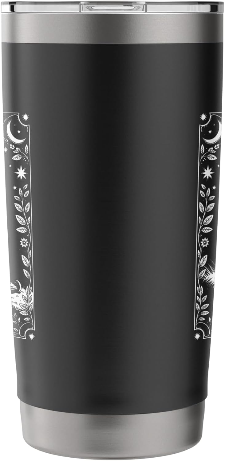 The Grass Whisperer Tarot Card, Lawn Mowing Stainless Steel Insulated Tumbler