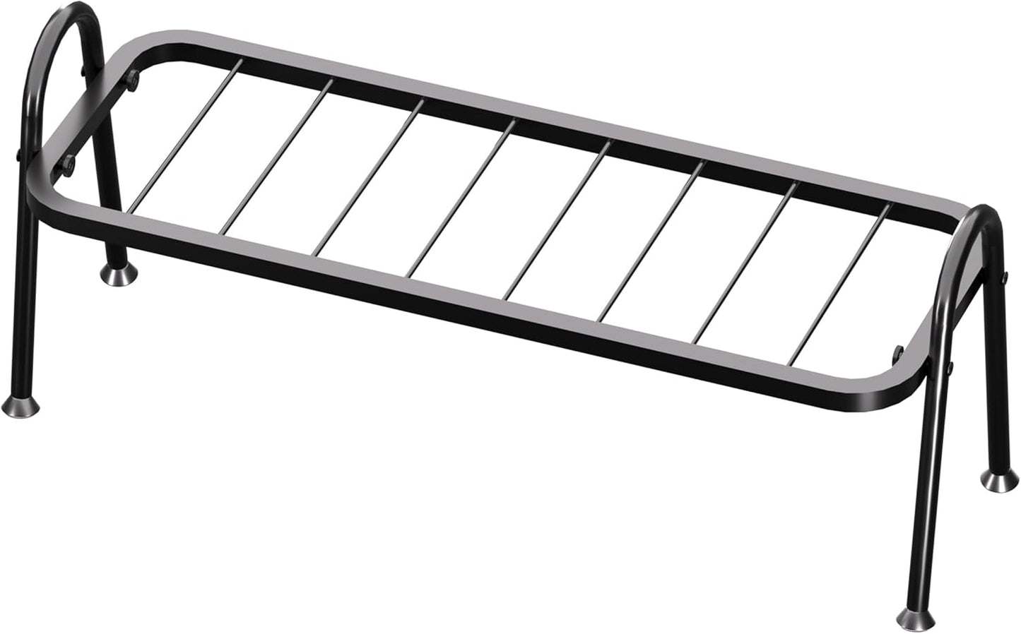 Metal Plant Stand Indoor Outdoor, Heavy Duty 1-Tier Ladder Plant Shelf
