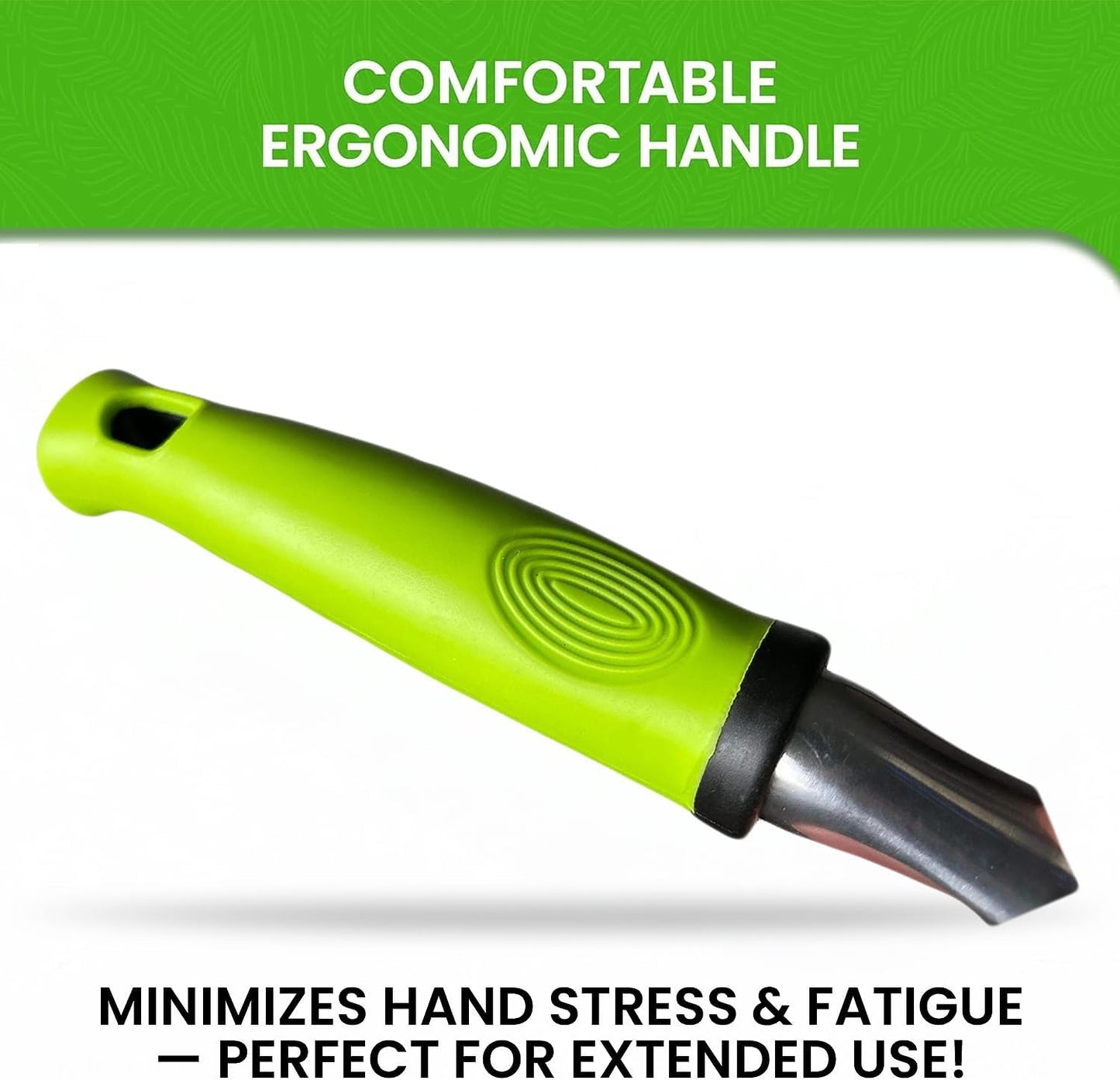 Garden Guru Hand Weeder Tool with Ergonomic Handle - Weed Puller for P