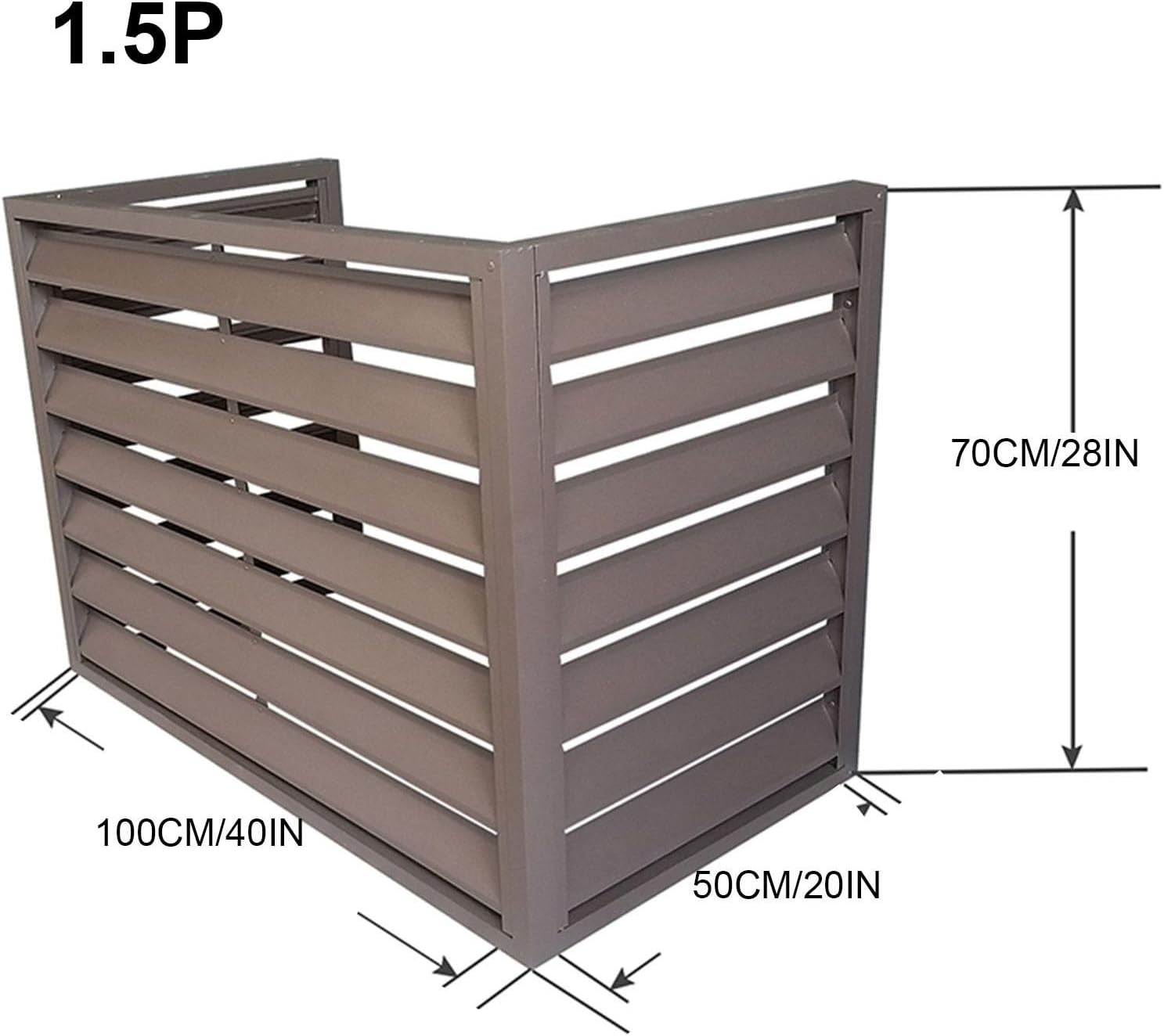 Aluminum Air Conditioner and Heat Pump Cover ,Mini Split Air Condition