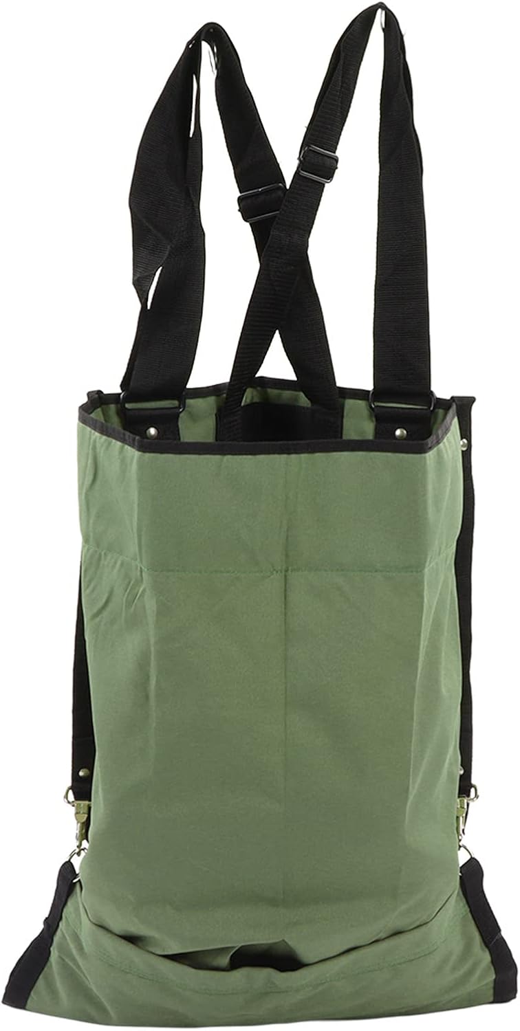 Double-Loop Harvesting Bag, Fruit Picking Apron for Garden, Orchard an