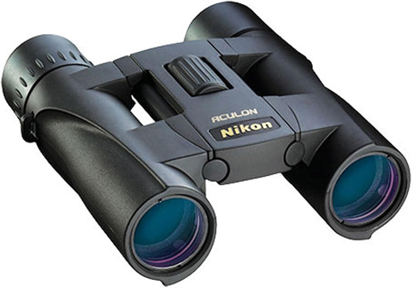 Nikon ACULON A30 10x25 Compact Binoculars - Lightweight Dual-Hinge Design, Multilayer-Coated Lenses, Smooth Central Focus, Ergonomic Grip for Hunting, Hiking, and Outdoor Adventures