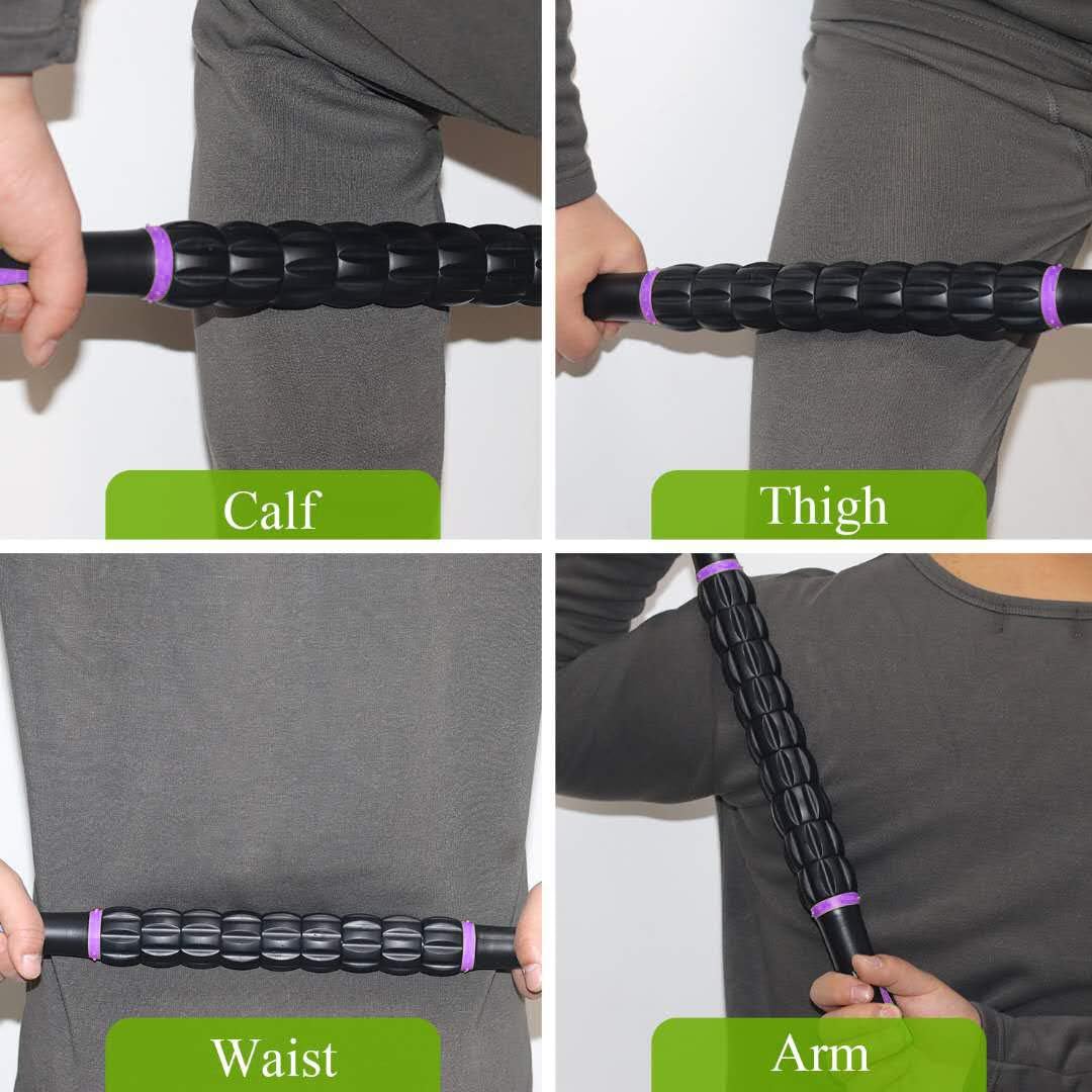Muscle Roller Massage Roller Stick- Deep Tissue Fascia Blaster for Myo