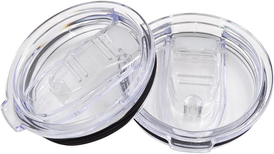 Spill Splash Proof Lid For Yeti & Ozark Trail Tumbler (20oz 2-Pack)