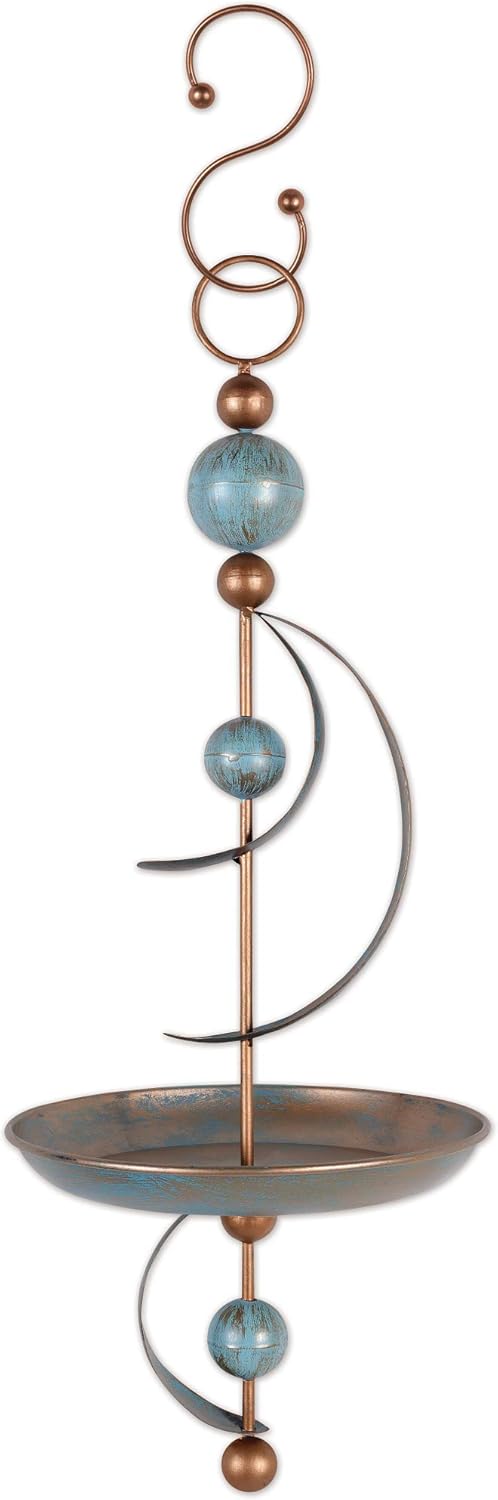 Sunset Vista Designs Elegant Gardens Metal Bird Feeder, Prairie Grass