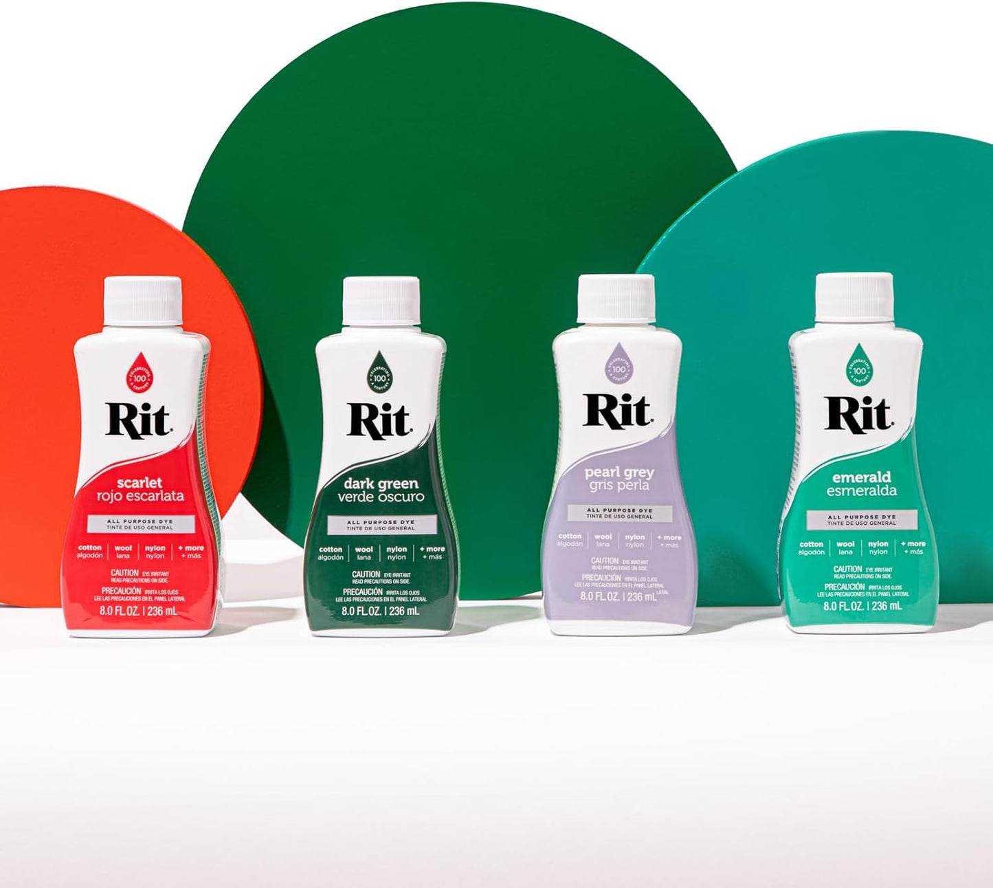 Rit Liquid Fabric Dye, 8-Ounce, Dark Green, 8 Fl Oz (Pack of 1)